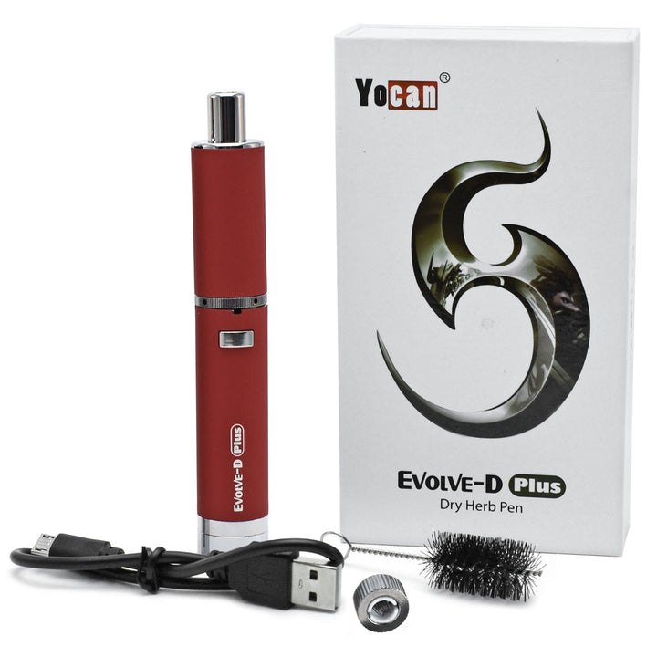 Yocan Evolve D Pen for Dry Herbs  Yocan RED  