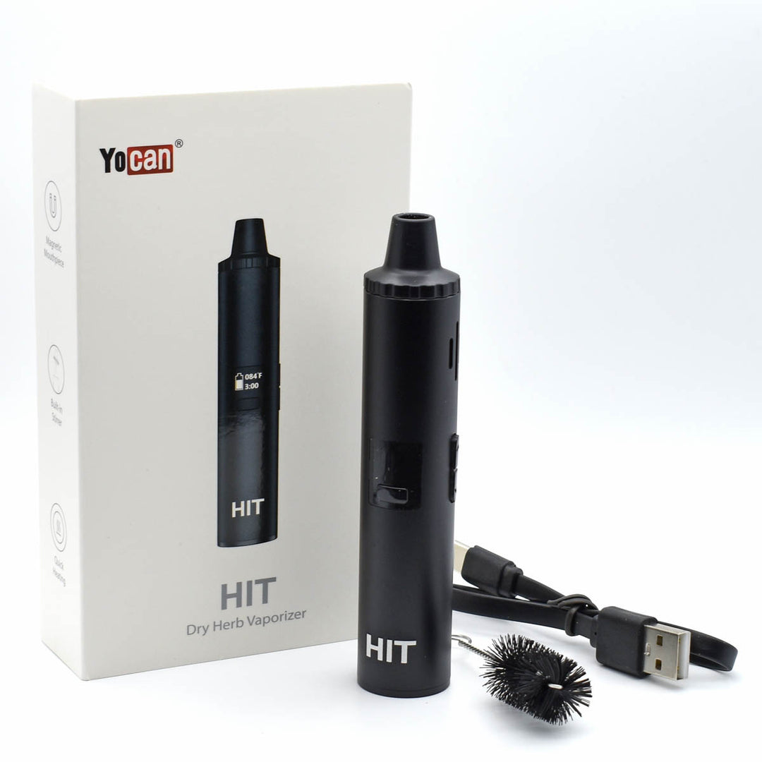 Yocan HIT Dry Herb Vaporizer Pen Battery  Yocan Black  