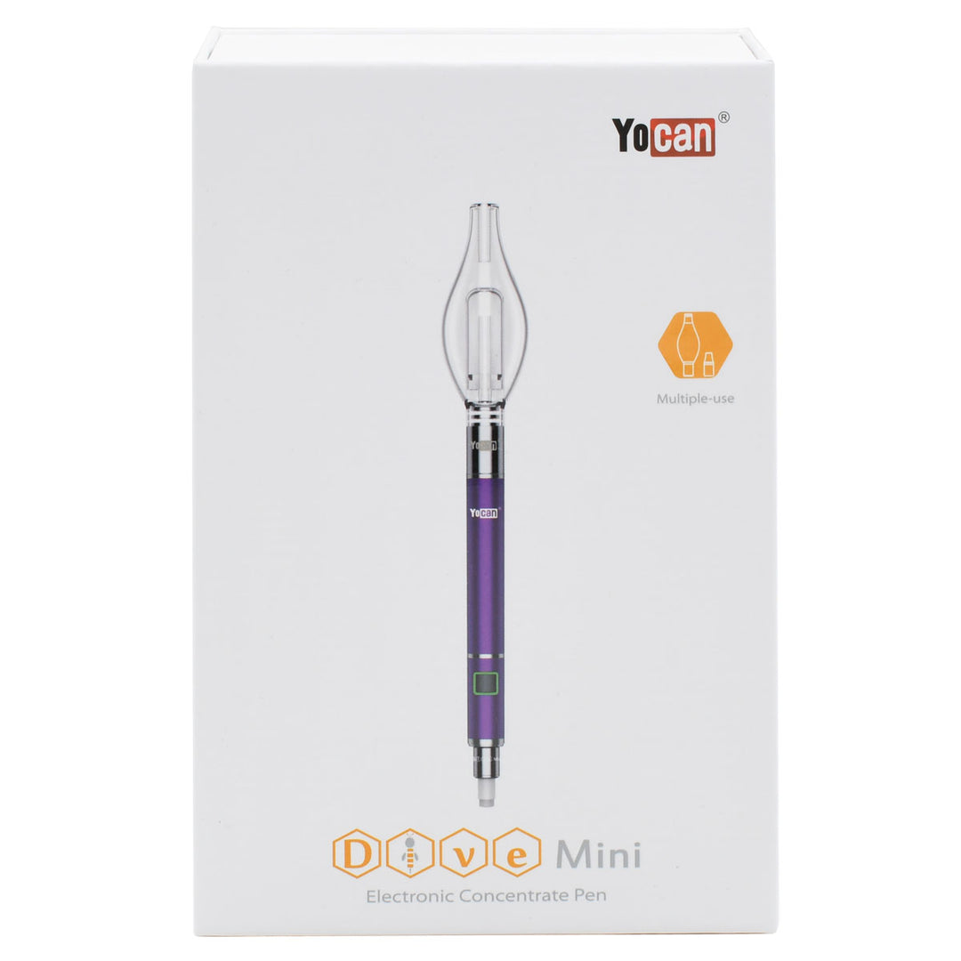 Yocan Dive Mini Wax Concentrate Wax Pen and Nectar Collector Vape Pen Yocan Purple  