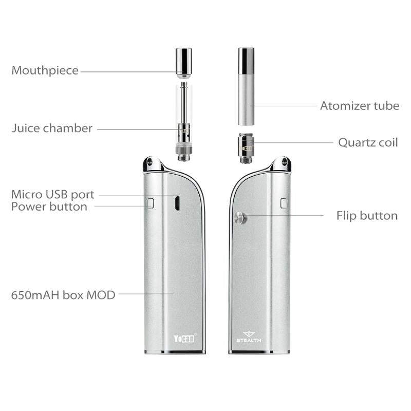 Yocan Stealth Box Mod Vape Kit Vape Batt Yocan Stealth Box Mod Vape Kit Vape Batt