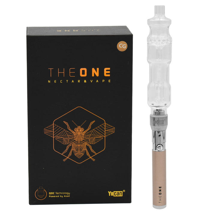 The One Concentrate Nectar Collector Pen by Yocan Vape Pen Yocan Gold  