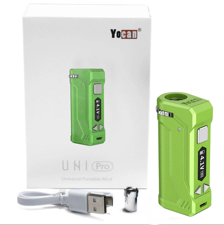 Yocan UNI Pro 510 Thread Vape Cart Battery  Yocan Green  