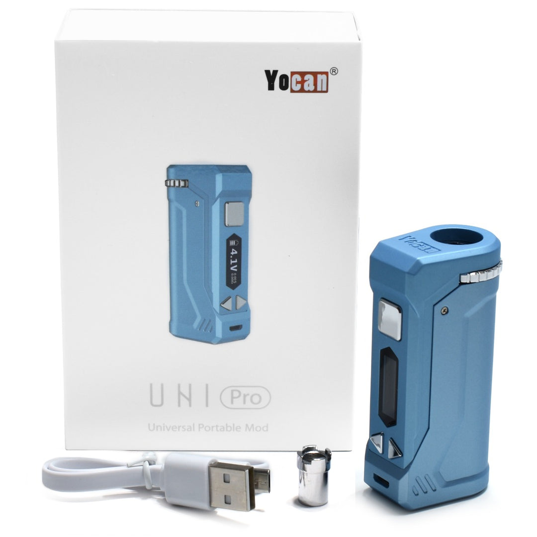 Yocan UNI Pro 510 Thread Vape Cart Battery  Yocan Airy Blue  