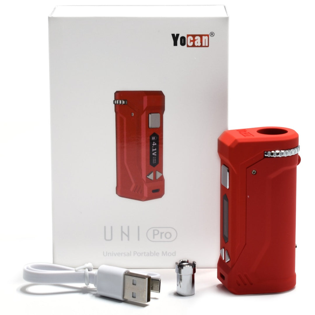 Yocan UNI Pro 510 Thread Vape Cart Battery  Yocan Red  